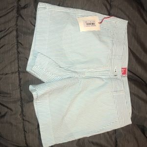 Cute Blue and white striped shorts